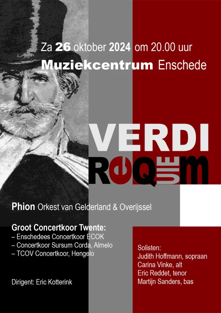 Meezingen Requiem Verdi concert 2024
